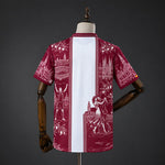 Spain  26-27 | Red and White Polo